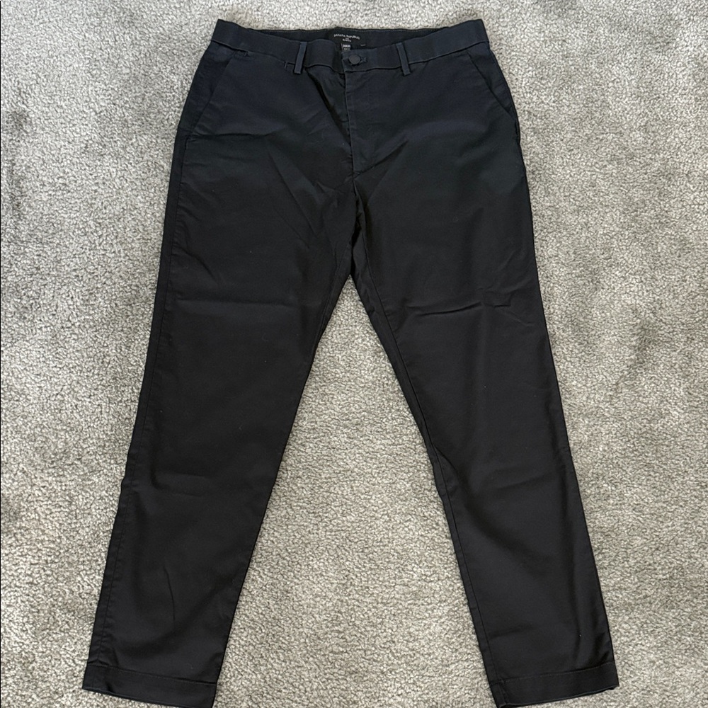 Banana Republic Navy Slim Fit Trousers